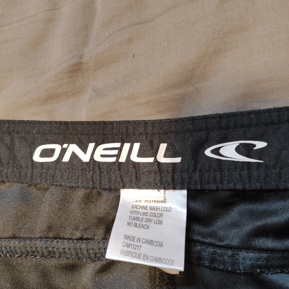 GUC Black O'Neill Swim Shorts - Sz 7 - Picture 5 of 8